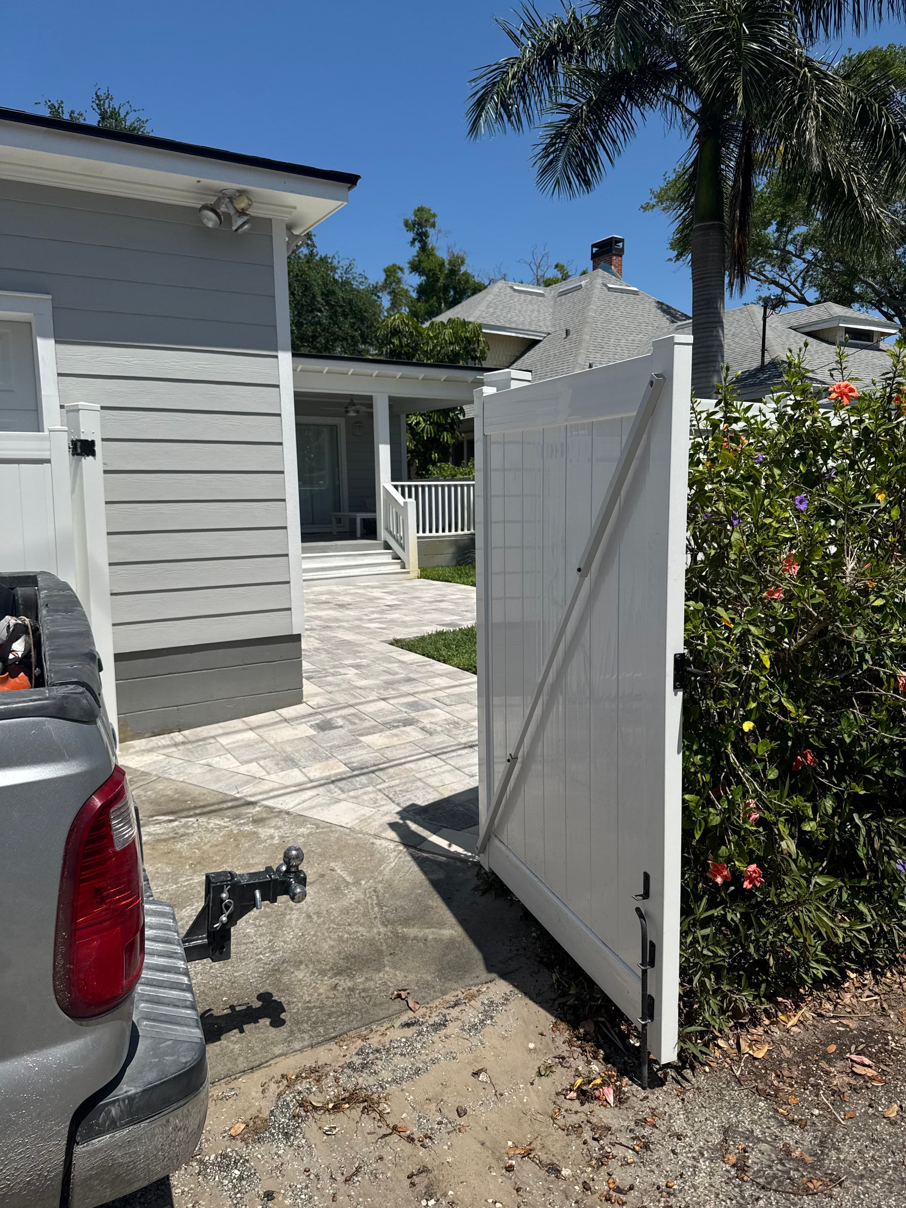 Project Enhancing Your Outdoor Living Space with a Fresh Patio and Fence image