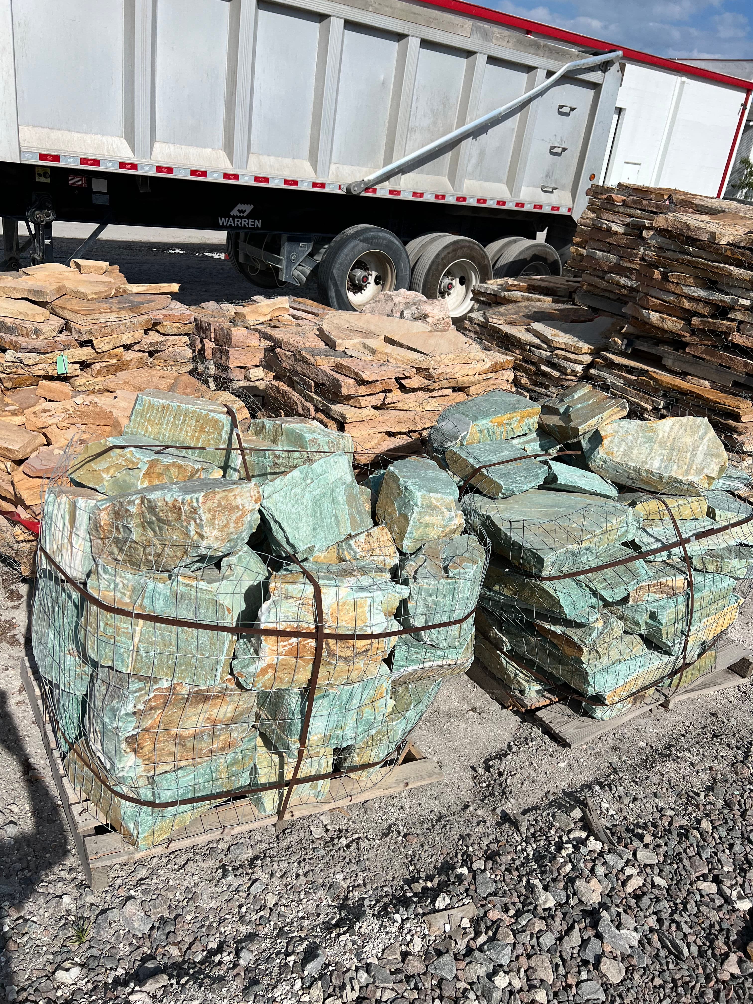 Project Stunning Stonework Makeover with Green Boulder Wall image