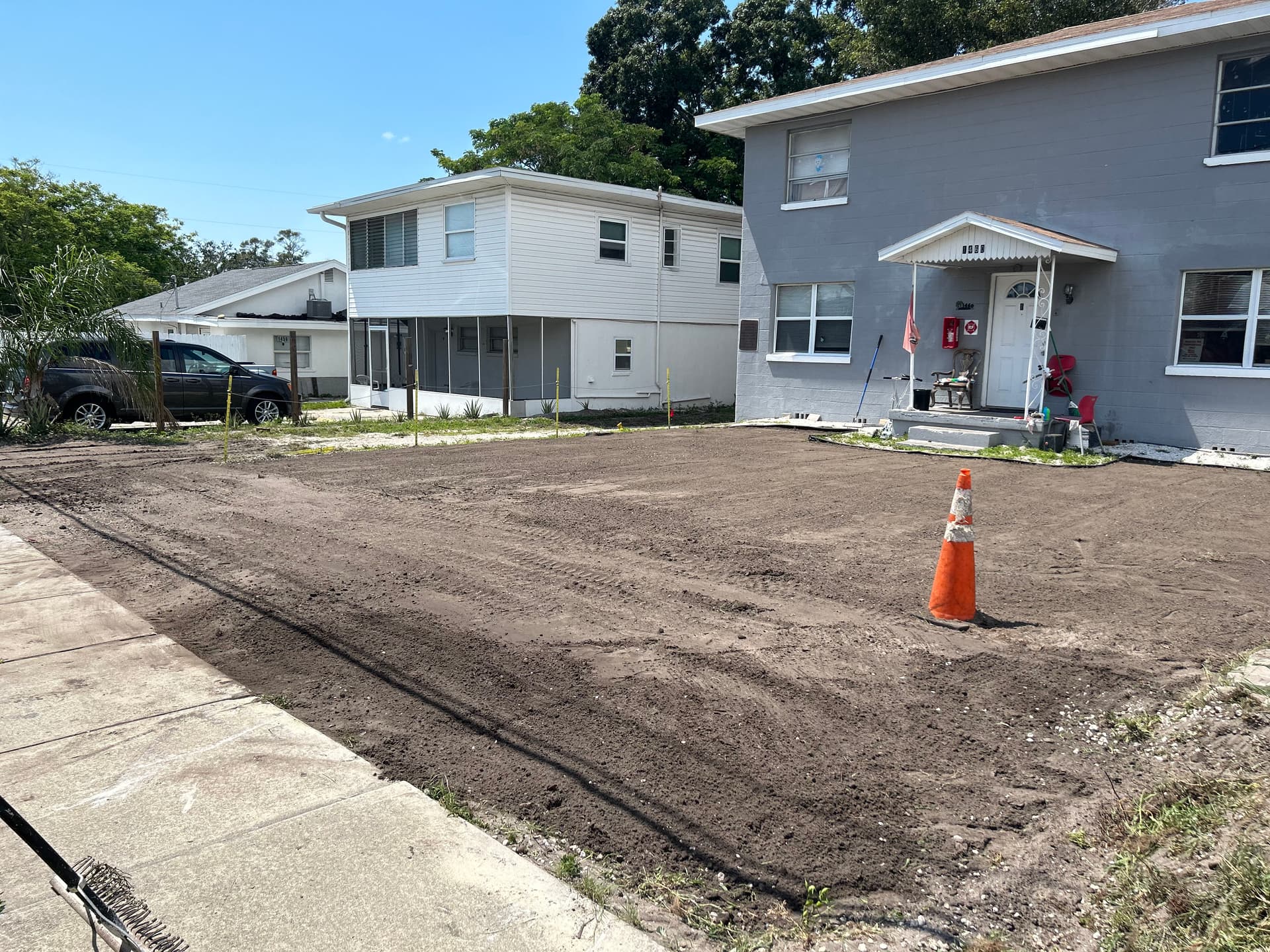 Gallery photos for Fresh Sod Installation Transforms Residential Yard: Image #4